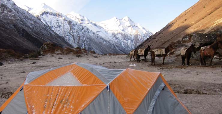 Chomolhari Base Camp